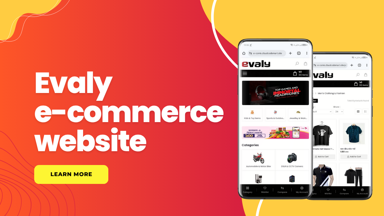 Evaly e-commerce website